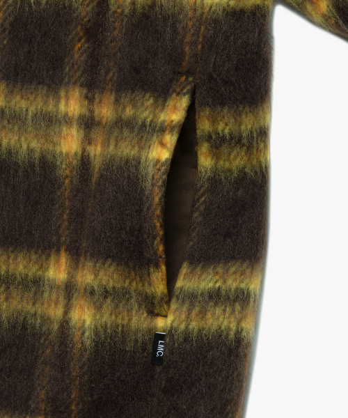 LMCの「BRUSHED CHECK ZIP UP SHIRT brown(シャツ/ブラウス・メンズ・その他・S/M/L)」の7枚目の写真