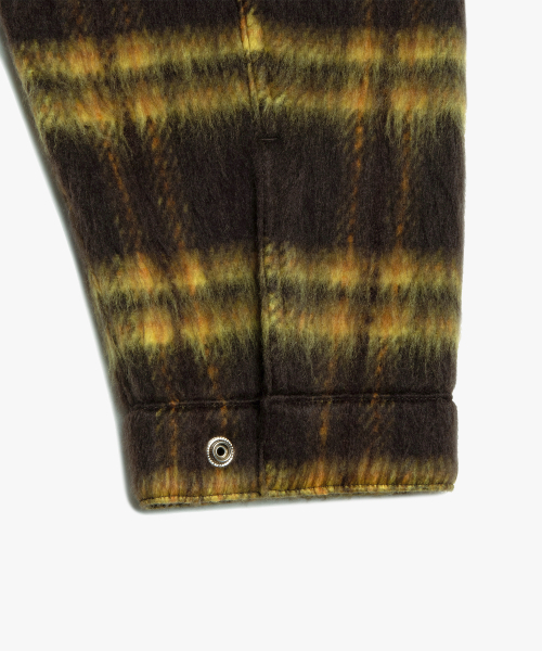 LMCの「BRUSHED CHECK ZIP UP SHIRT brown(シャツ/ブラウス・メンズ・その他・S/M/L)」の8枚目の写真