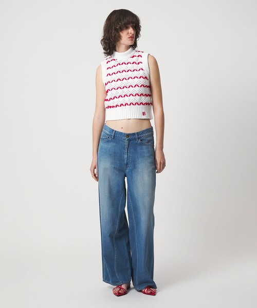 6(ROKU)＞コットン デニム パンツ（デニムパンツ）｜6（ロク）の