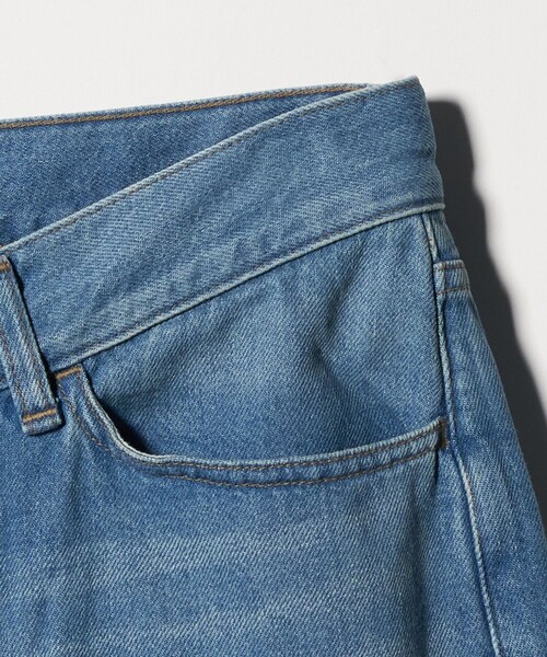 6（ロク）の「＜6(ROKU)＞コットン デニム パンツ（デニムパンツ・レディース・コバルトブルー・38/36/34）」の11枚目の写真