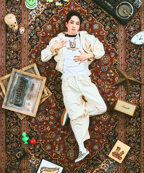 EFFECTEN（エフェクテン）の「【EFFECTEN】Type5 wide pants（その他パンツ・メンズ・クリーム・LARGE/MEDIUM）」の8枚目の写真