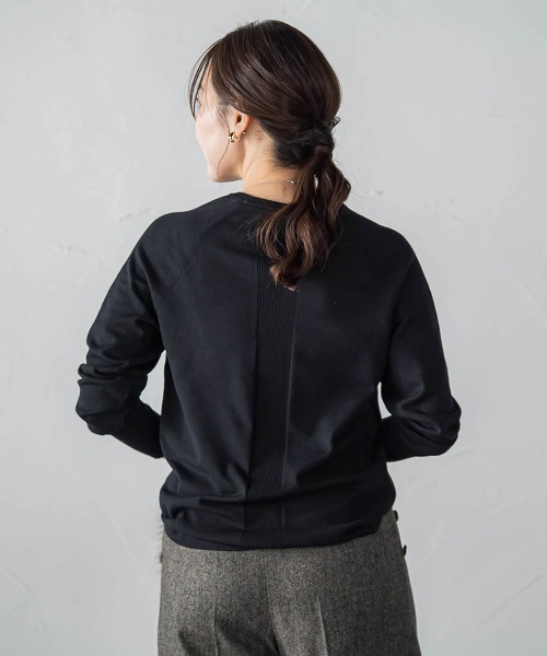 LAUTREAMONT(ロートレアモン)の「【WEB限定】エレカットベーシックニット(ニット/セーター・レディース・キャメル/グリーン/レッド/ホワイト/ブラック/イエロー・9号)」の9枚目の写真