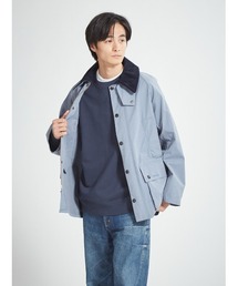 Barbour（バブアー）の「【BEDALE / ビデイル】ピーチスキン コットン ブルゾン（オーバーサイズフィット）（ブルゾン）」