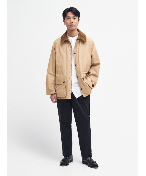 Barbour（バブアー）の「【BEDALE / ビデイル】ピーチスキン コットン ブルゾン（オーバーサイズフィット）（ブルゾン・メンズ・ブラック/ライトブルー/グリーン/ベージュ・34/36/38/40/42）」の5枚目の写真