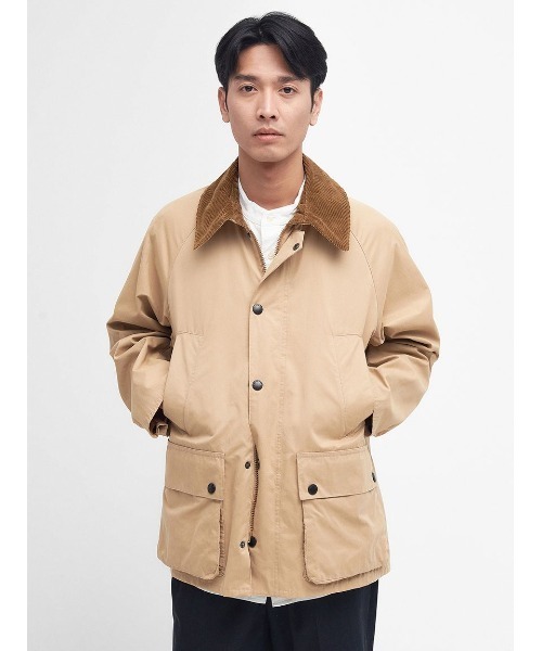 Barbour（バブアー）の「【BEDALE / ビデイル】ピーチスキン コットン ブルゾン（オーバーサイズフィット）（ブルゾン・メンズ・ブラック/ライトブルー/グリーン/ベージュ・34/36/38/40/42）」の6枚目の写真