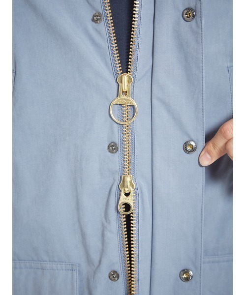 Barbour（バブアー）の「【BEDALE / ビデイル】ピーチスキン コットン ブルゾン（オーバーサイズフィット）（ブルゾン・メンズ・ブラック/ライトブルー/グリーン/ベージュ・34/36/38/40/42）」の18枚目の写真