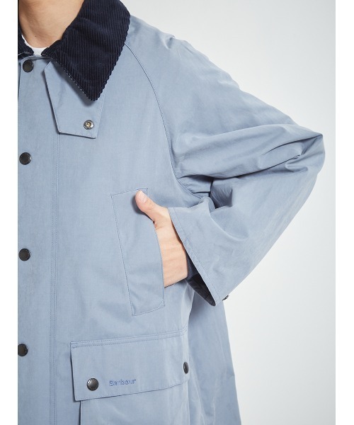 Barbour（バブアー）の「【BEDALE / ビデイル】ピーチスキン コットン ブルゾン（オーバーサイズフィット）（ブルゾン・メンズ・ブラック/ライトブルー/グリーン/ベージュ・34/36/38/40/42）」の19枚目の写真