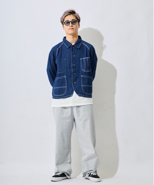 ムラサキスポーツ(ムラサキスポーツ)の「DEAR LAUREL/ディアローレル URBAN SWEAT PANTS ロンパン DL26S-3106(その他パンツ・メンズ・ブラック/グレー・M/L)」の3枚目の写真