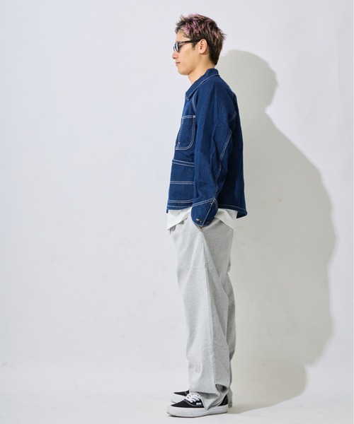 ムラサキスポーツ(ムラサキスポーツ)の「DEAR LAUREL/ディアローレル URBAN SWEAT PANTS ロンパン DL26S-3106(その他パンツ・メンズ・ブラック/グレー・M/L)」の4枚目の写真