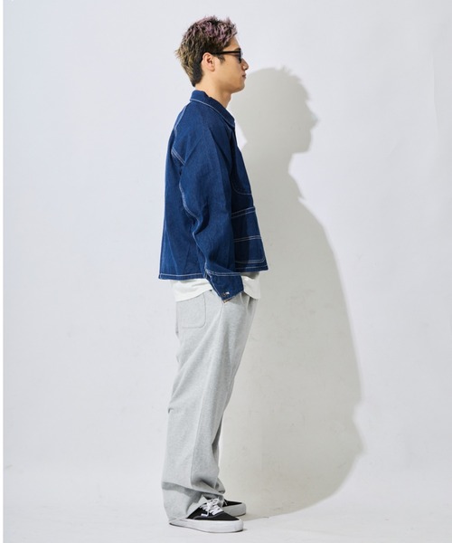 ムラサキスポーツ(ムラサキスポーツ)の「DEAR LAUREL/ディアローレル URBAN SWEAT PANTS ロンパン DL26S-3106(その他パンツ・メンズ・ブラック/グレー・M/L)」の6枚目の写真