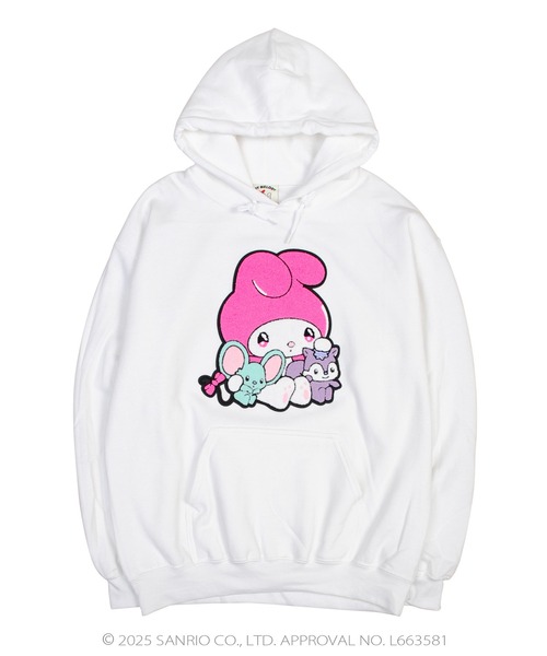 MILK(ミルク)の「My Melody FOREVER パーカー(パーカー・レディース・A/B・L/M)」の2枚目の写真