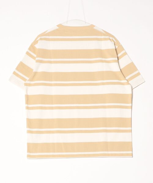 HELLY HANSEN(ヘリーハンセン)の「【HELLY HANSEN】S/S Dry Kanoko Border Tee(Tシャツ/カットソー・メンズ・ホワイト/ベージュ・MEDIUM/LARGE/X-LARGE)」の5枚目の写真