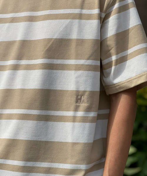 HELLY HANSEN(ヘリーハンセン)の「【HELLY HANSEN】S/S Dry Kanoko Border Tee(Tシャツ/カットソー・メンズ・ホワイト/ベージュ・MEDIUM/LARGE/X-LARGE)」の7枚目の写真