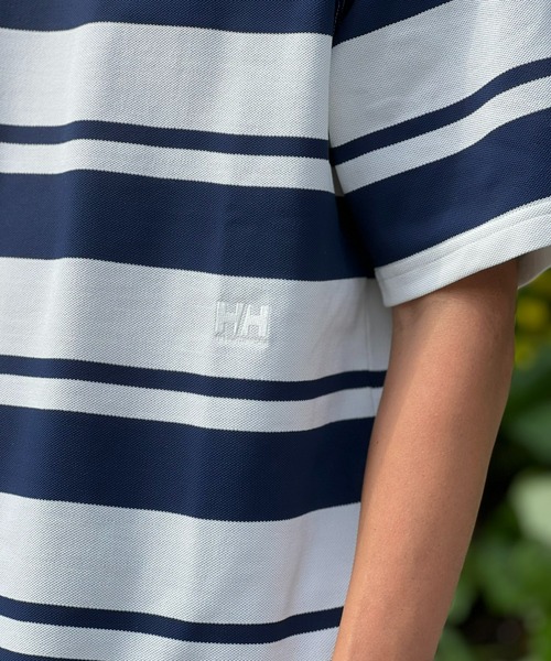 HELLY HANSEN(ヘリーハンセン)の「【HELLY HANSEN】S/S Dry Kanoko Border Tee(Tシャツ/カットソー・メンズ・ホワイト/ベージュ・MEDIUM/LARGE/X-LARGE)」の6枚目の写真