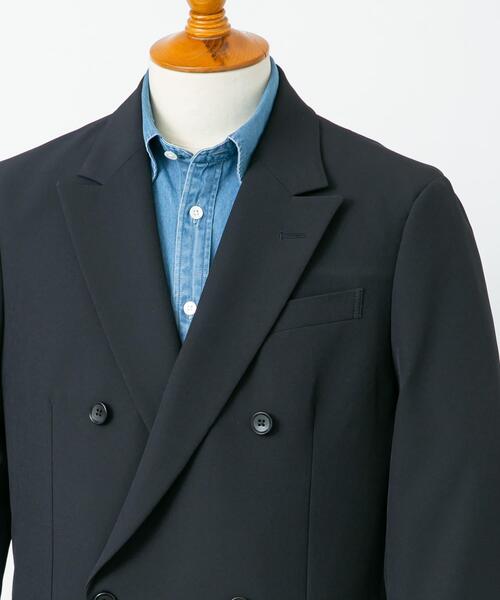 URBAN RESEARCH DOORS（アーバンリサーチドアーズ）の「LIFE STYLE TAILOR　4WAYストレッチコンフォータブルダブルジャケット（その他アウター・メンズ・ネイビー/グレー/ブラウン・LARGE/MEDIUM/X-LARGE/SMALL）」の6枚目の写真