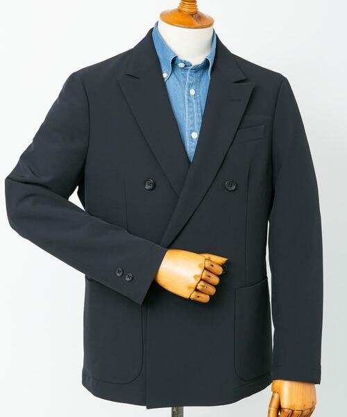 URBAN RESEARCH DOORS（アーバンリサーチドアーズ）の「LIFE STYLE TAILOR　4WAYストレッチコンフォータブルダブルジャケット（その他アウター・メンズ・ネイビー/グレー/ブラウン・LARGE/MEDIUM/X-LARGE/SMALL）」の8枚目の写真