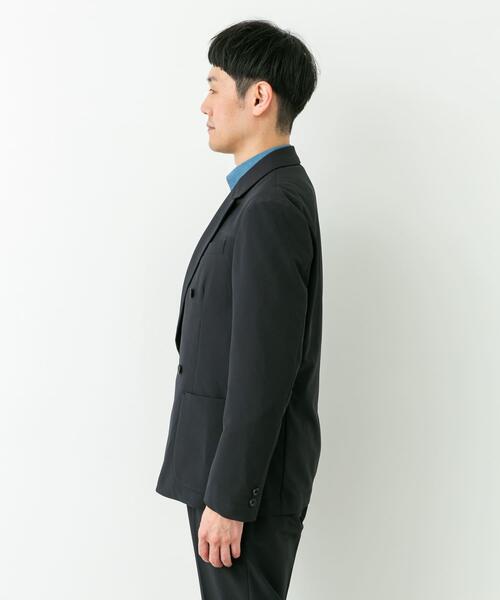 URBAN RESEARCH DOORS（アーバンリサーチドアーズ）の「LIFE STYLE TAILOR　4WAYストレッチコンフォータブルダブルジャケット（その他アウター・メンズ・ネイビー/グレー/ブラウン・LARGE/MEDIUM/X-LARGE/SMALL）」の18枚目の写真