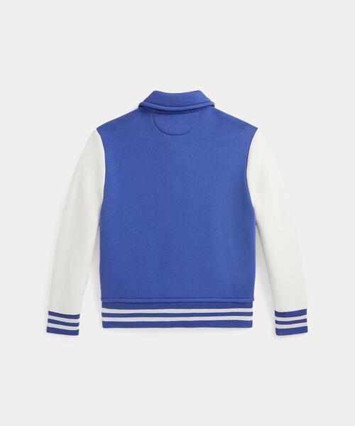 POLO RALPH LAUREN CHILDRENSWEAR(ポロ ラルフ ローレン チルドレンズウェア)の「Big Pony フリース ベースボール ジャケット(スタジャン・キッズ・マルチ・3/4/6/7)」の2枚目の写真
