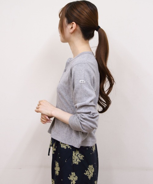 ORCIVAL(オーシバル)の「ORCIVAL/オーシバル クルーネックメッシュカーディガン CREW NECK MESH CARDIGAN OR-C0526 OWE(カーディガン/ボレロ・レディース・レッド/グレー/ブラック・2)」の14枚目の写真
