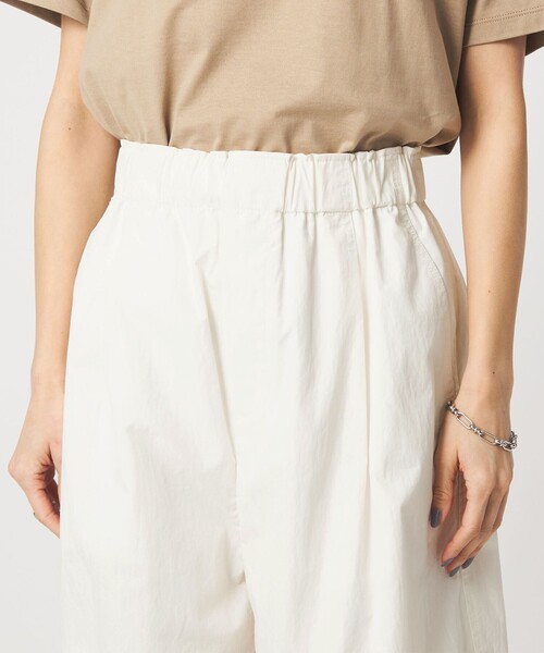 green label relaxing（グリーンレーベルリラクシング）の「［size SHORTあり］イージー カーブ パンツ オフホワイト ウォッシャブル（その他パンツ・レディース・オフホワイト・SHORT/36/38）」の10枚目の写真