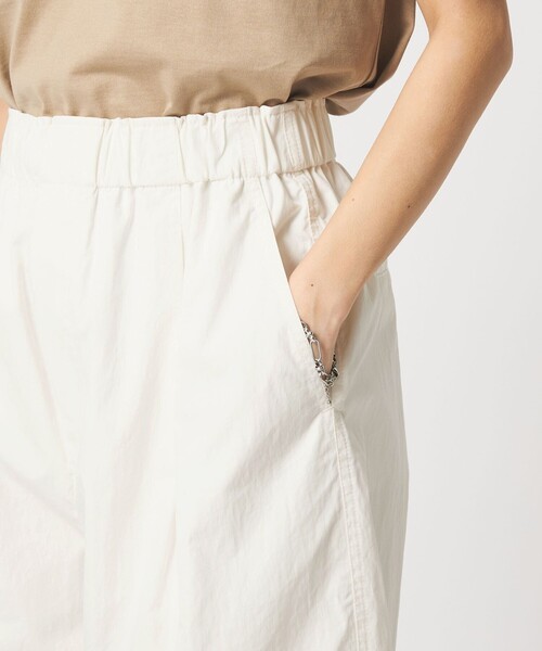 green label relaxing（グリーンレーベルリラクシング）の「［size SHORTあり］イージー カーブ パンツ オフホワイト ウォッシャブル（その他パンツ・レディース・オフホワイト・SHORT/36/38）」の11枚目の写真