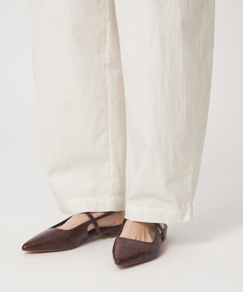 green label relaxing（グリーンレーベルリラクシング）の「［size SHORTあり］イージー カーブ パンツ オフホワイト ウォッシャブル（その他パンツ・レディース・オフホワイト・SHORT/36/38）」の14枚目の写真