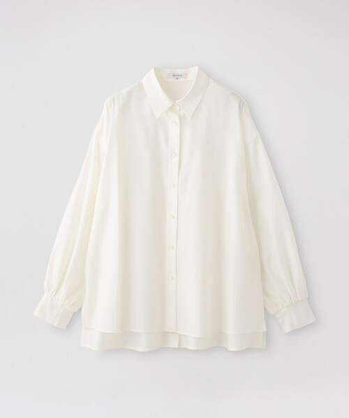 LOVELESS（ラブレス）の「バックボタンオーバーシャツ（シャツ/ブラウス・レディース・オレンジ系その他3/ベージュ系その他3/オフホワイト・36）」の17枚目の写真