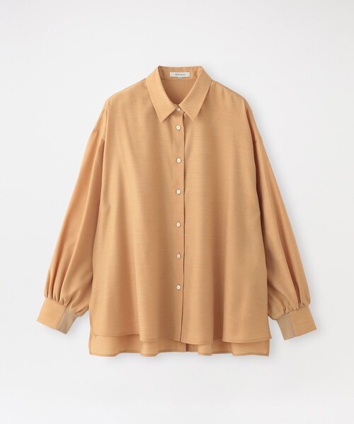 LOVELESS（ラブレス）の「バックボタンオーバーシャツ（シャツ/ブラウス・レディース・オレンジ系その他3/ベージュ系その他3/オフホワイト・36）」の19枚目の写真