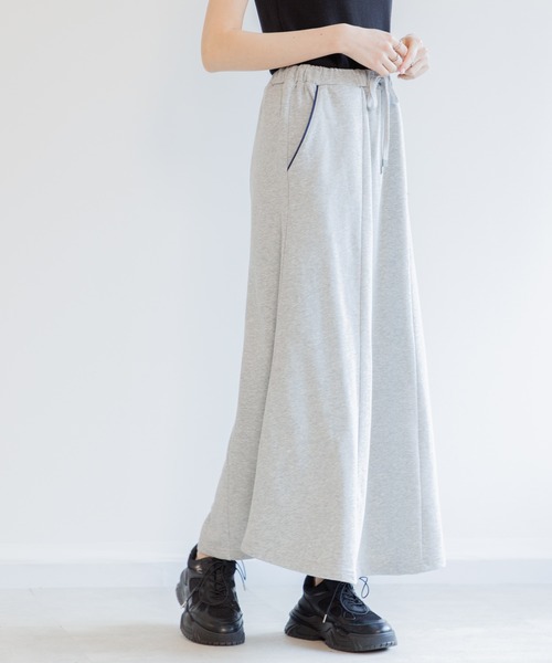 Paradise Picnic（パラダイスピクニック）の「マーメイドスエットスカート（スカート・レディース・ブラック/グレー・FREE）」の19枚目の写真