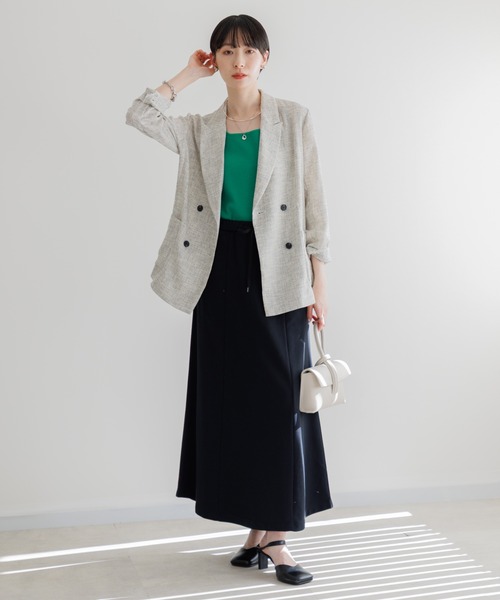 Paradise Picnic（パラダイスピクニック）の「マーメイドスエットスカート（スカート・レディース・ブラック/グレー・FREE）」の4枚目の写真