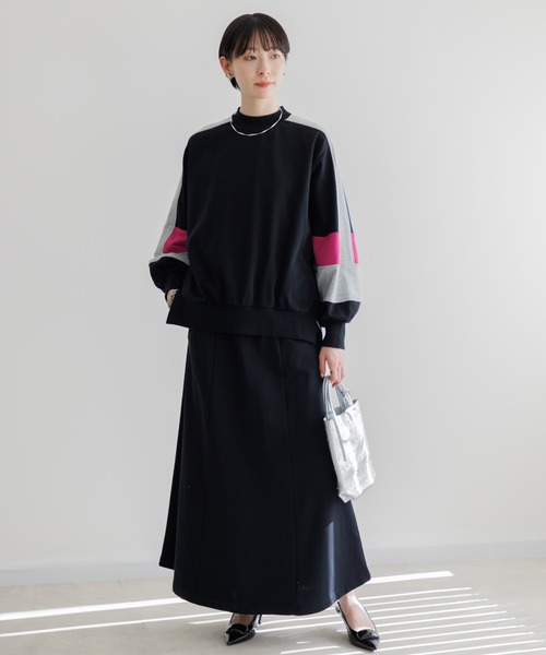 Paradise Picnic（パラダイスピクニック）の「マーメイドスエットスカート（スカート・レディース・ブラック/グレー・FREE）」の5枚目の写真