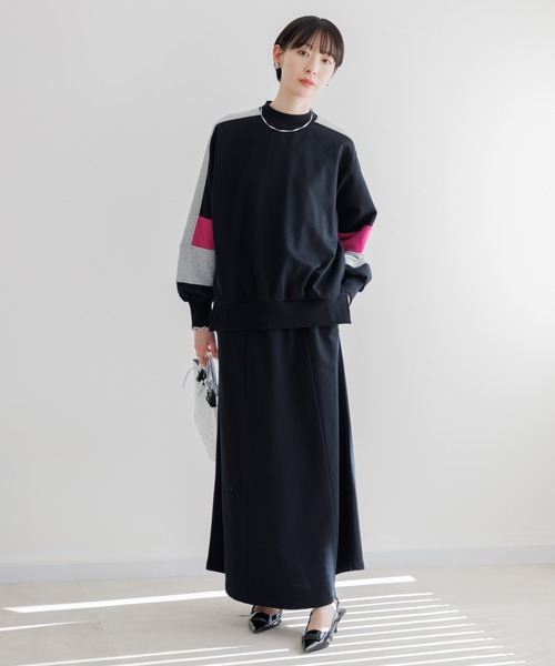 Paradise Picnic（パラダイスピクニック）の「マーメイドスエットスカート（スカート・レディース・ブラック/グレー・FREE）」の6枚目の写真