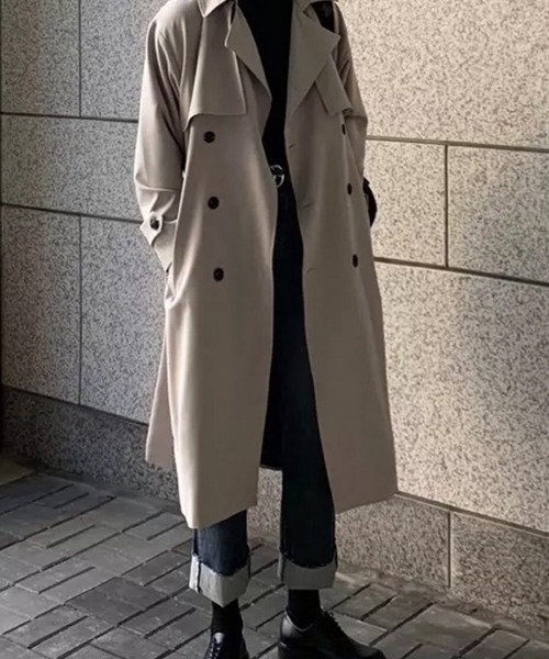 セール】Modern Oversized Trench Coat モダン オーバーサイズ