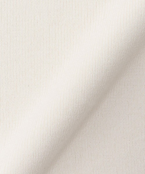 DRESSLAVE（ドレスレイブ）の「bicolor half sleeve tee(バイカラーハーフスリーブティー)（ニット/セーター・レディース・ネイビー/ホワイト・38）」の15枚目の写真