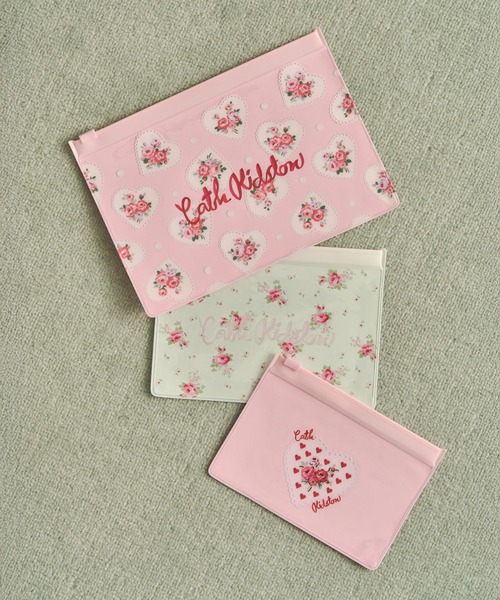 Cath Kidston（キャスキッドソン）の「スライドポーチ（ポーチ・レディース・ピンク/ブルー・FREE）」の2枚目の写真