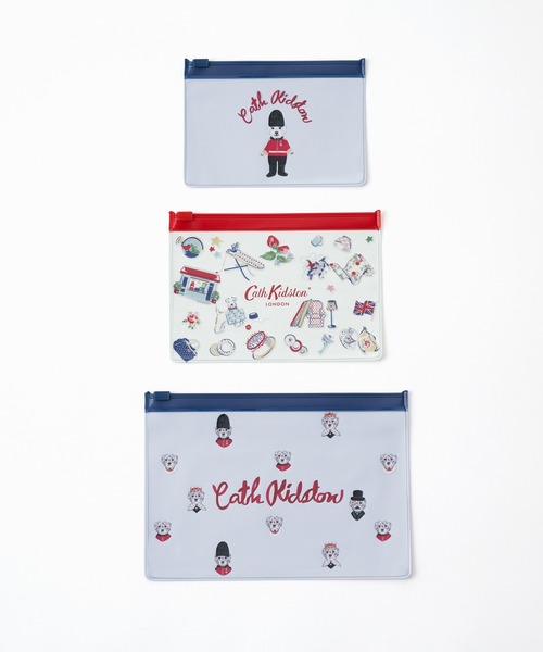 Cath Kidston（キャスキッドソン）の「スライドポーチ（ポーチ・レディース・ピンク/ブルー・FREE）」の3枚目の写真