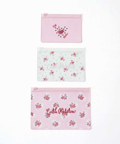 Cath Kidston（キャスキッドソン）の「スライドポーチ（ポーチ・レディース・ピンク/ブルー・FREE）」の5枚目の写真