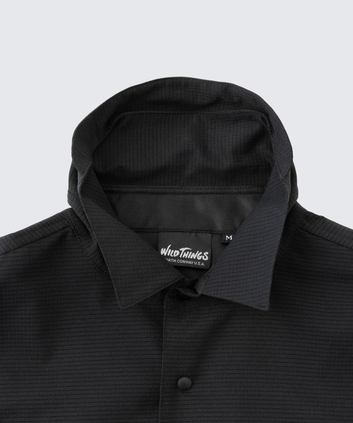 WILD THINGS（ワイルドシングス）の「ブリーザブル L/S ポケットシャツ│BREATHABLE L/S POCKET SHIRT（シャツ/ブラウス・メンズ・ベージュ系その他2/アッシュ/ブラック・XL/L/M/S）」の8枚目の写真