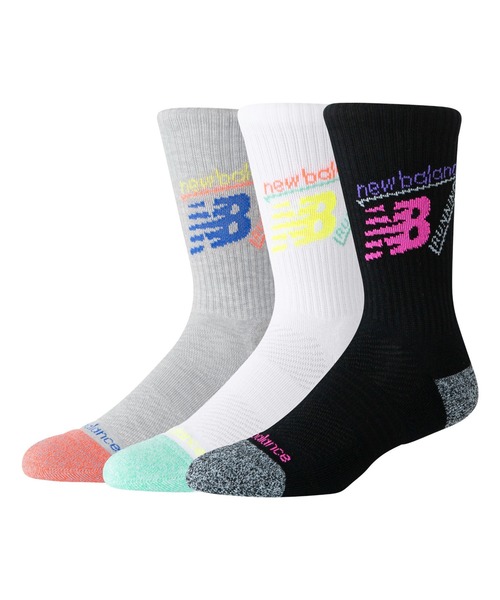 Active グラフィック クルー ソックス 3P（ソックス/靴下）｜New
