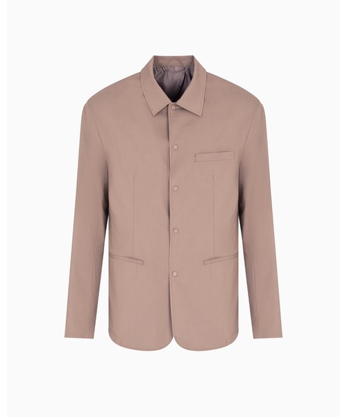 ARMANI EXCHANGE(アルマーニエクスチェンジ)の「【A|X アルマーニ エクスチェンジ】シャツジャケット(テーラードジャケット・メンズ・ベージュ・44/42/40/38/36)」の5枚目の写真