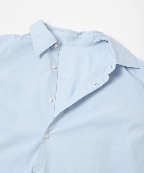 URBAN RESEARCH（アーバンリサーチ）の「ガーメントダイコットンオーバーシャツ（シャツ/ブラウス・レディース・ブルー系その他/ピンク/ホワイト系その他・FREE）」の22枚目の写真