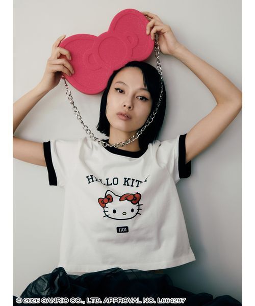 sanrio house(サンリオハウス)の「ハローキティ シリコンリボンバッグ(ハンドバッグ・レディース・ライトピンク/ライトブルー/ピンク・F)」の9枚目の写真