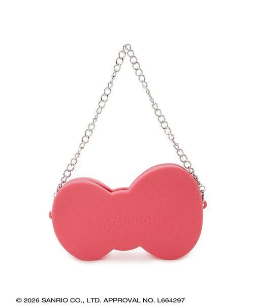 sanrio house(サンリオハウス)の「ハローキティ シリコンリボンバッグ(ハンドバッグ・レディース・ライトピンク/ライトブルー/ピンク・F)」の12枚目の写真