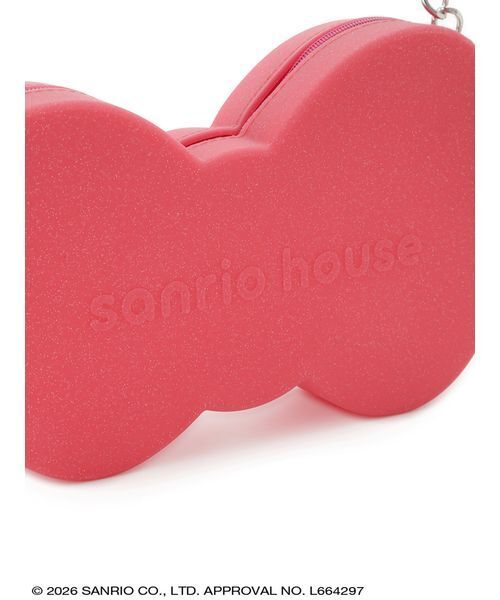 sanrio house(サンリオハウス)の「ハローキティ シリコンリボンバッグ(ハンドバッグ・レディース・ライトピンク/ライトブルー/ピンク・F)」の15枚目の写真
