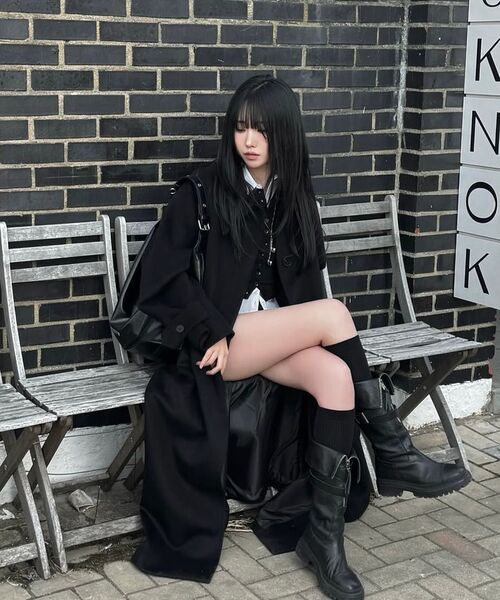 DEFGARMENTS（デフグラメンツ）の「EYELET HOBO BAG [BLACK]（ショルダーバッグ・レディース・その他・F）」の12枚目の写真