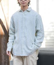 FORK&SPOON | FORK&SPOON　フレンチリネンロングスリーブシャツ(シャツ/ブラウス)