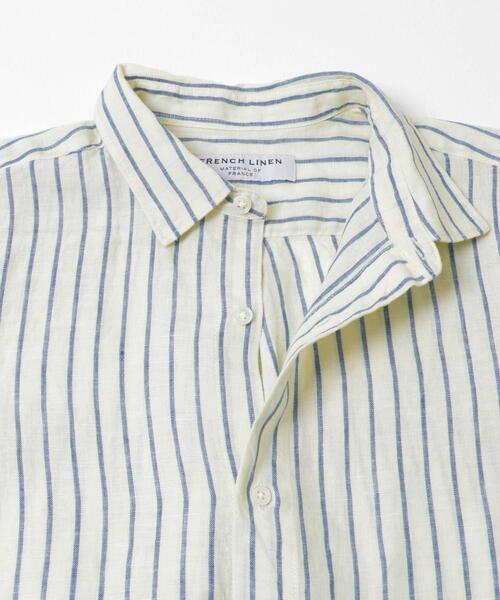 FORK&SPOON(フォークアンドスプーン)の「FORK&SPOON フレンチリネンロングスリーブシャツ(シャツ/ブラウス・メンズ・イエロー系その他/グリーン系その他・4/5)」の18枚目の写真