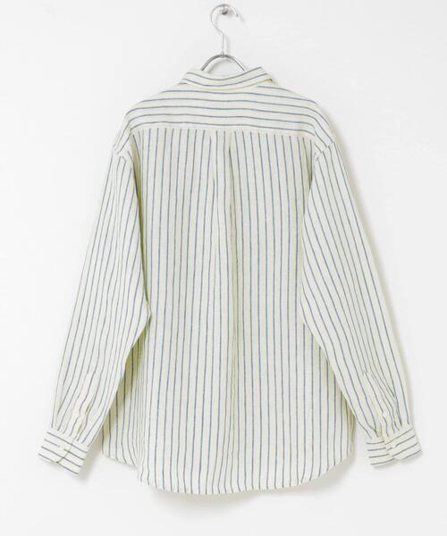 FORK&SPOON(フォークアンドスプーン)の「FORK&SPOON フレンチリネンロングスリーブシャツ(シャツ/ブラウス・メンズ・イエロー系その他/グリーン系その他・4/5)」の19枚目の写真