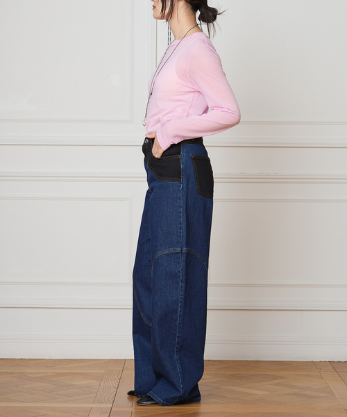 IENA LA BOUCLE(イエナラブークル)の「TOURNON /トゥルノン COTTON GEORGETTE C/N プルオーバー 26SSCS033(Tシャツ/カットソー・レディース・レッド/グリーン・FREE)」の11枚目の写真