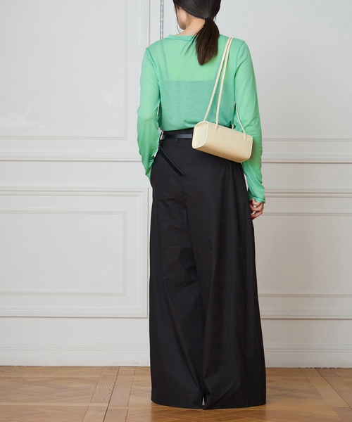 IENA LA BOUCLE(イエナラブークル)の「TOURNON /トゥルノン COTTON GEORGETTE C/N プルオーバー 26SSCS033(Tシャツ/カットソー・レディース・レッド/グリーン・FREE)」の20枚目の写真